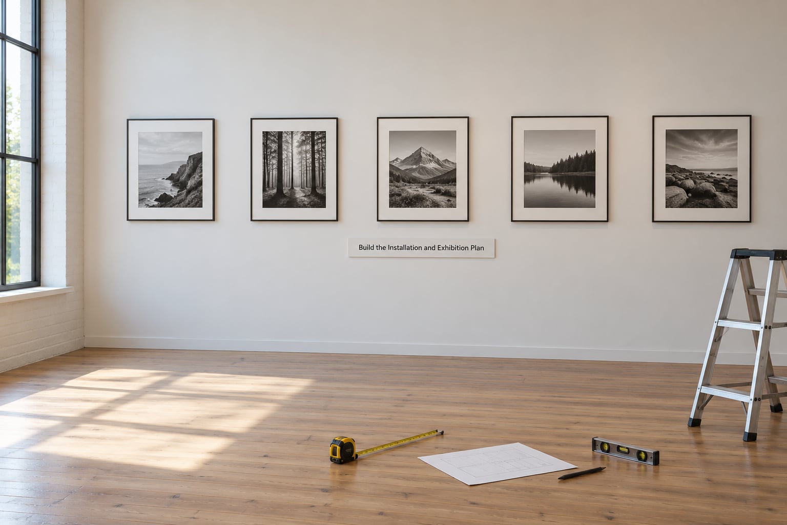 Build the Installation and Exhibition Plan