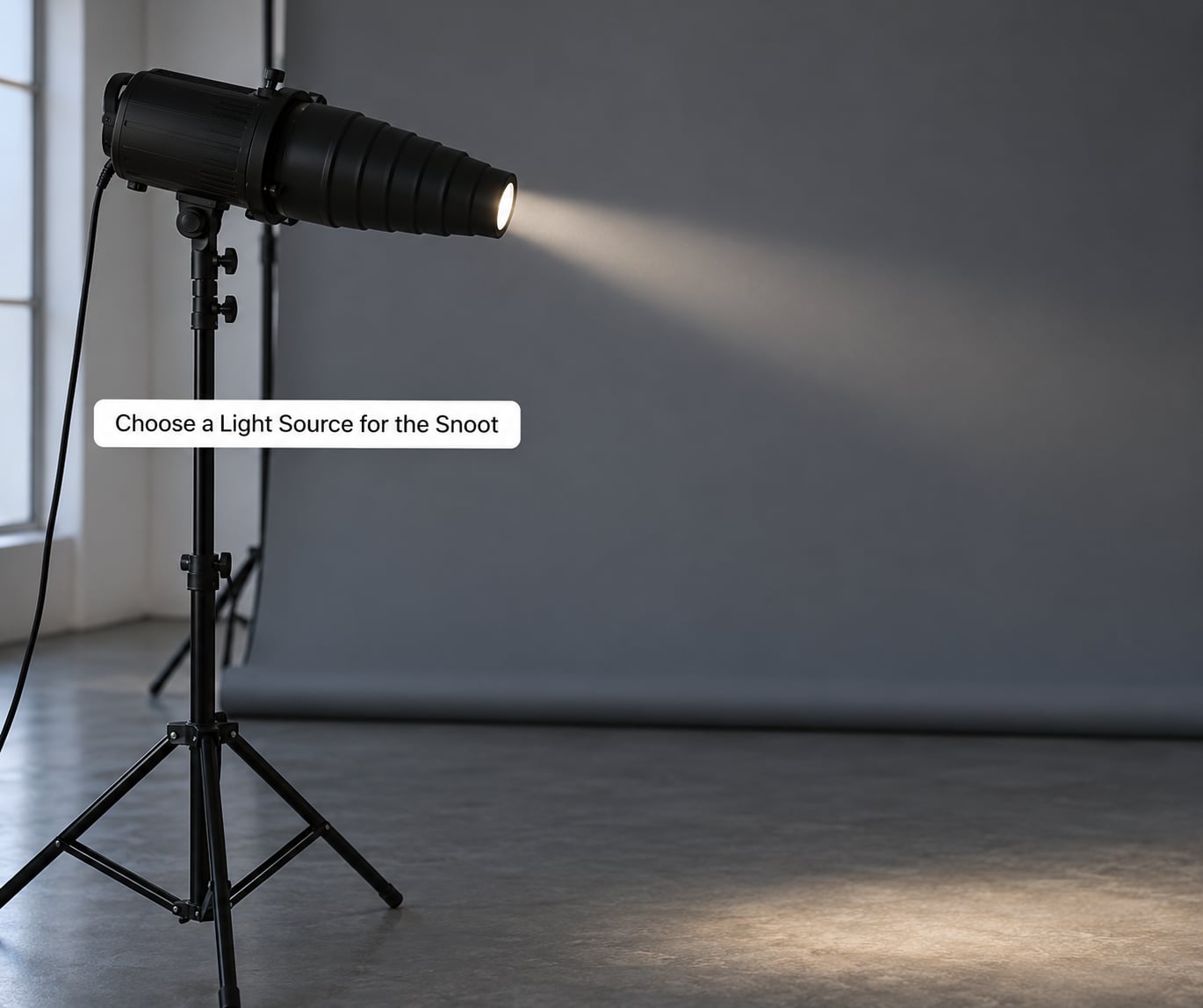 Choose a Light Source for the Snoot