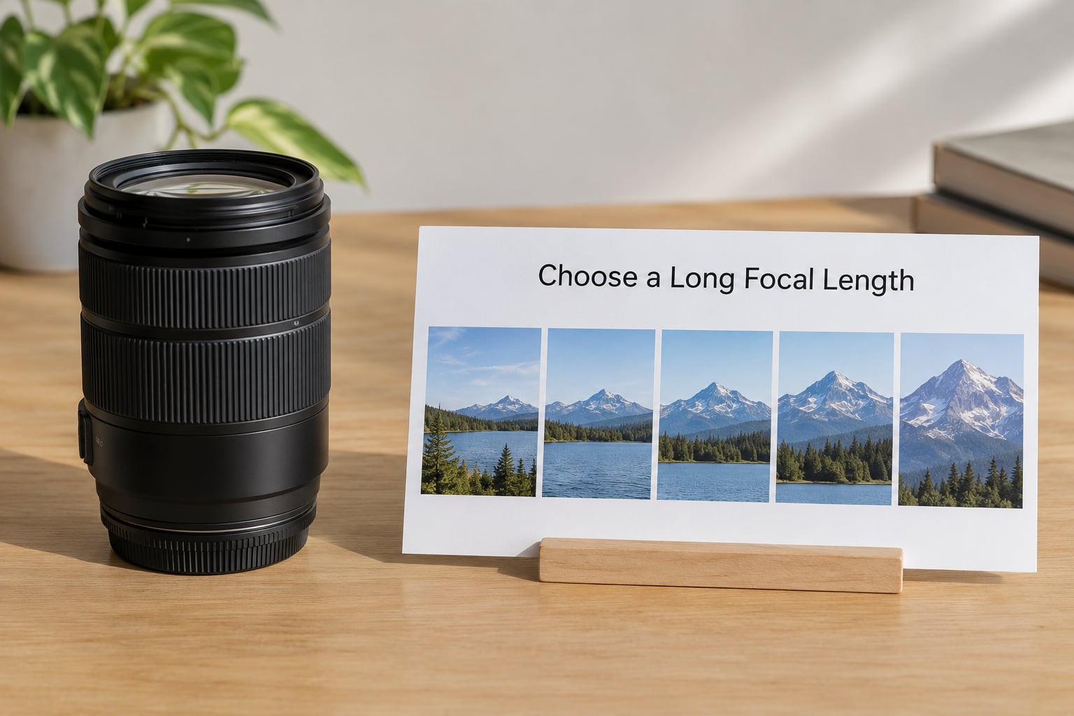Choose a Long Focal Length