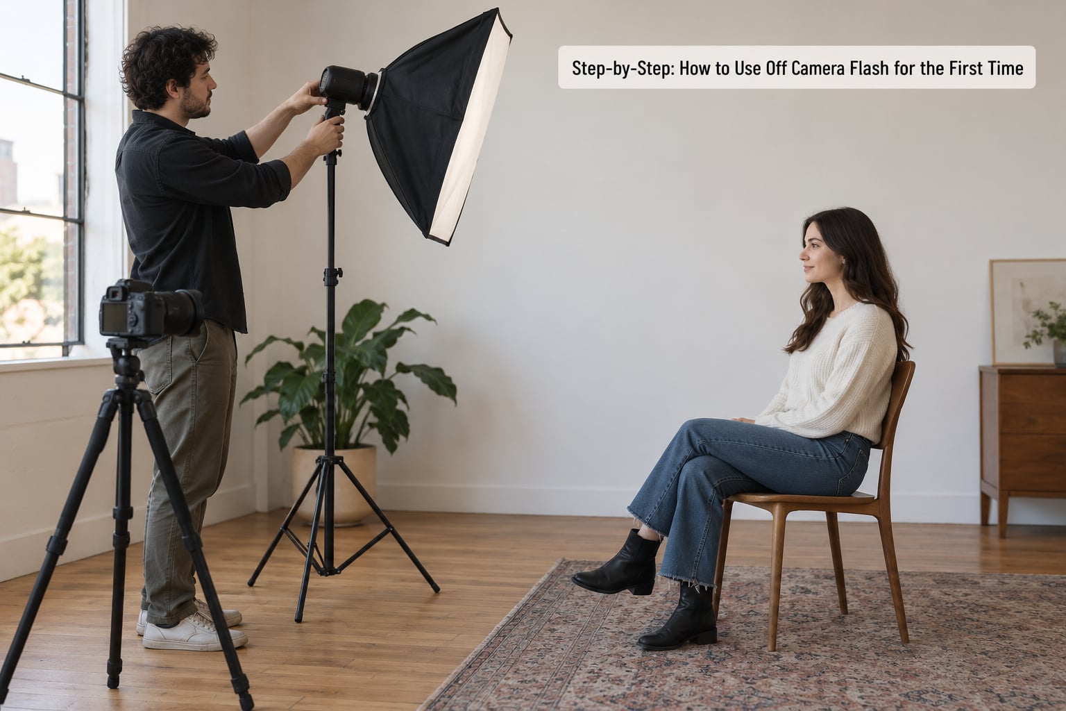Step-by-Step: How to Use Off Camera Flash for the First Time
