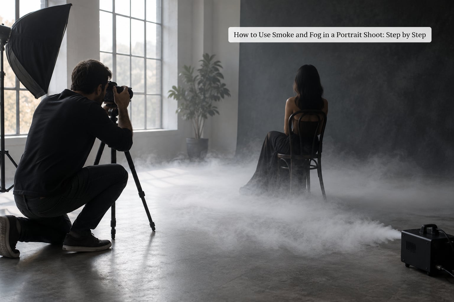 How to Use Smoke and Fog in a Portrait Shoot: Step by Step
