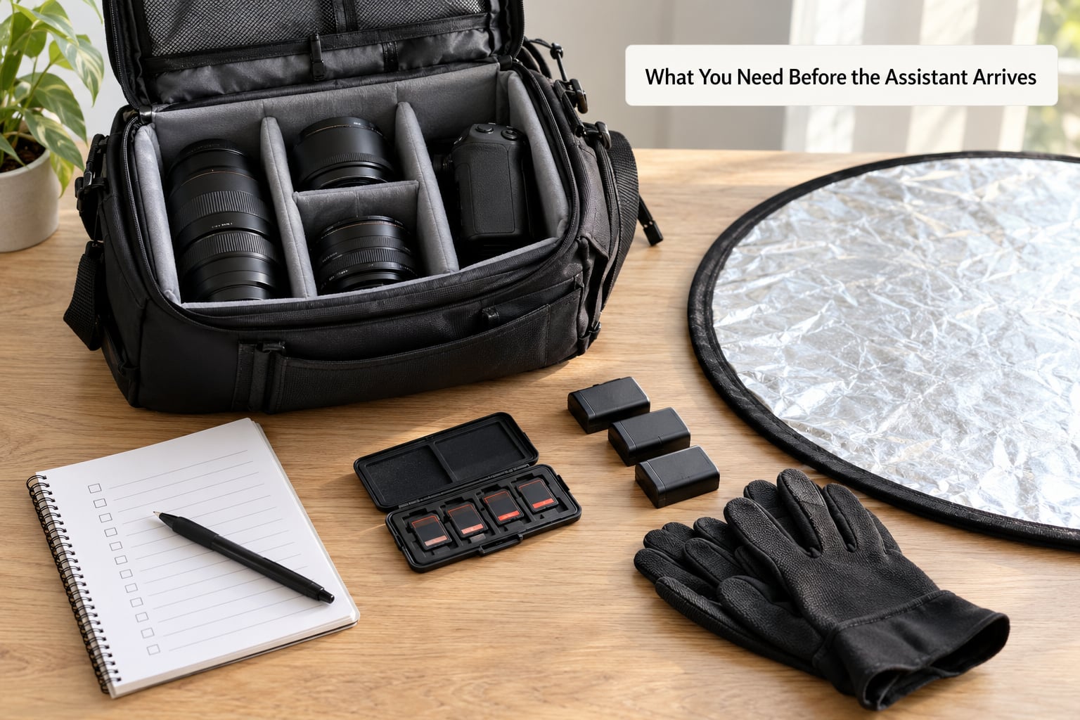 What You Need Before the Assistant Arrives