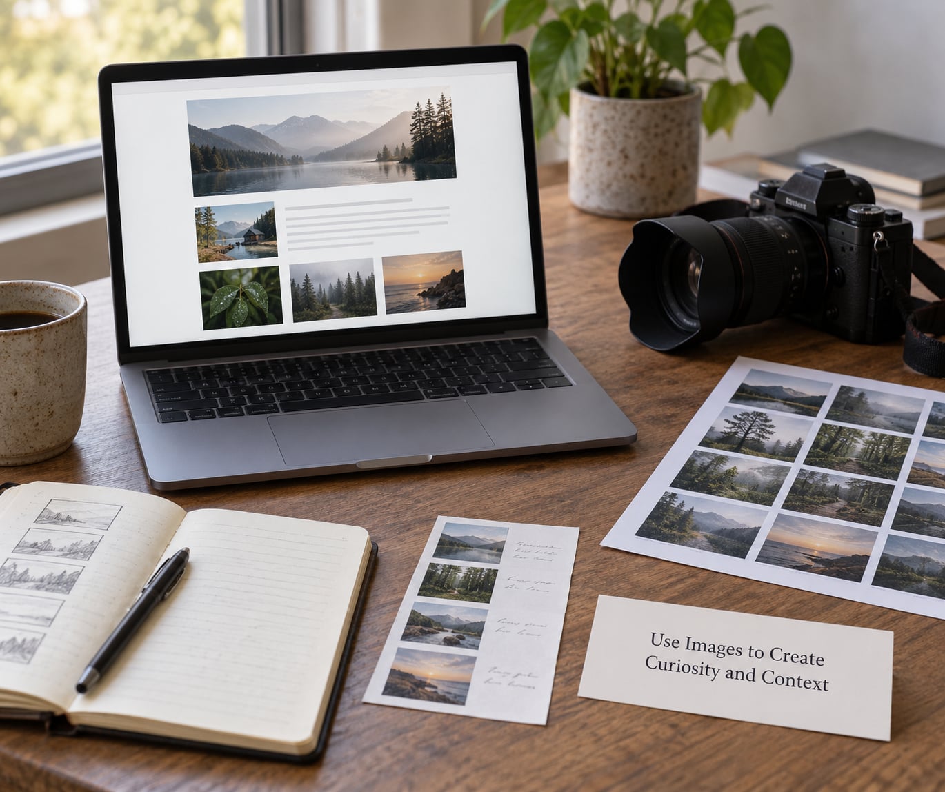 Use Images to Create Curiosity and Context