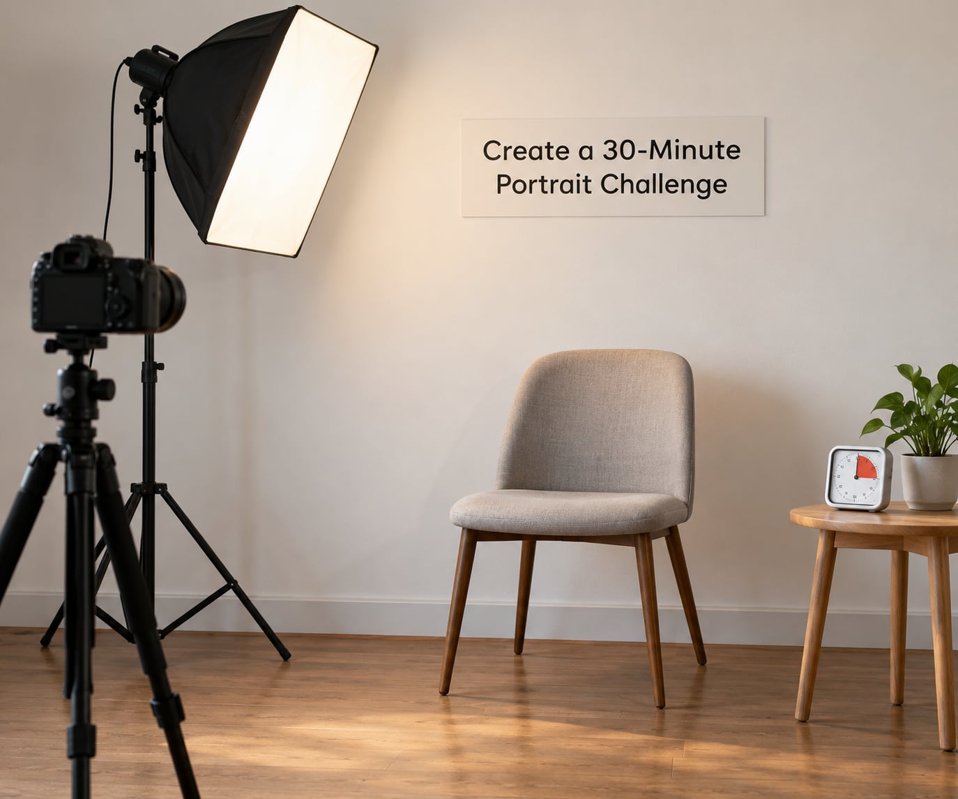 Create a 30-Minute Portrait Challenge