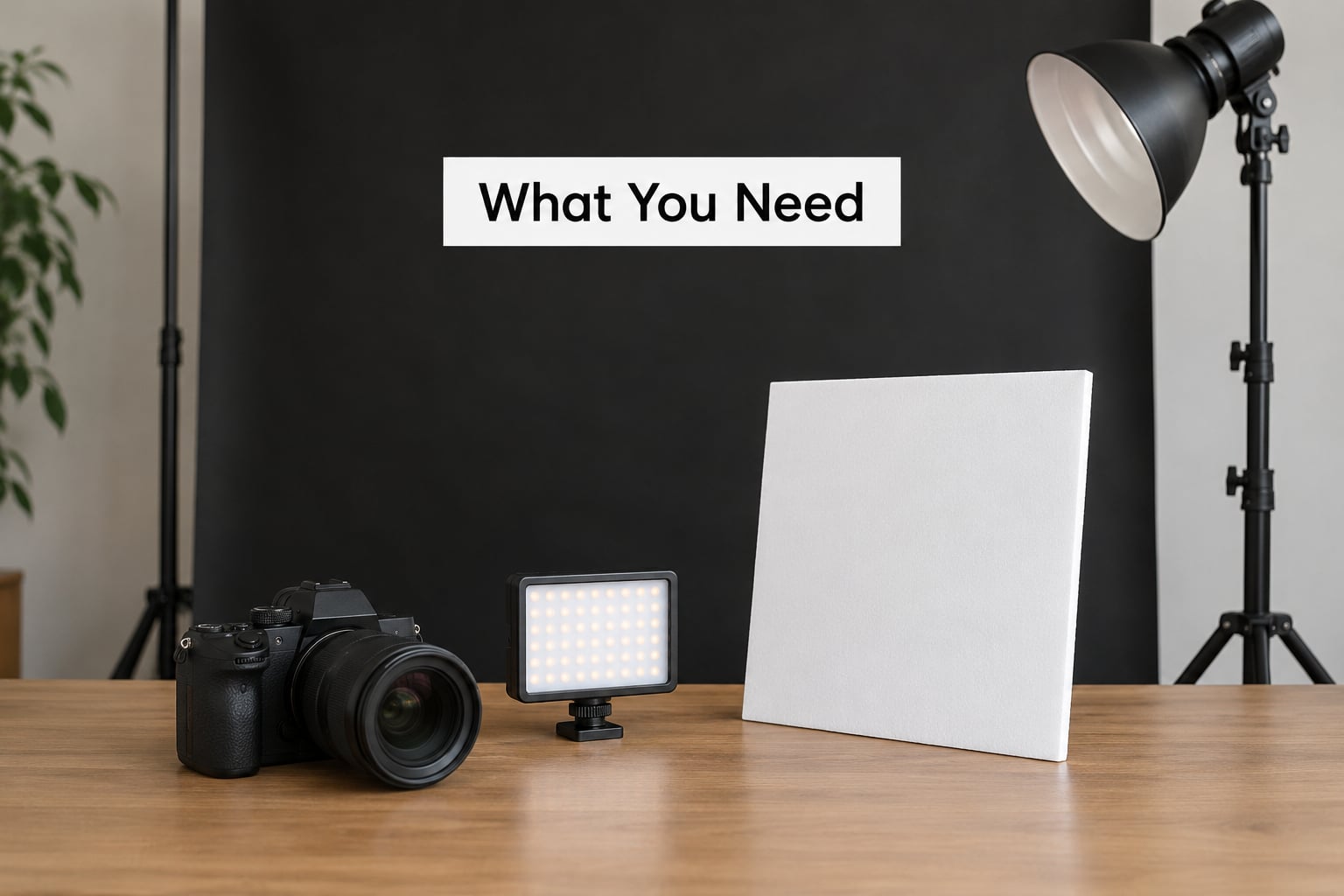 What You Need