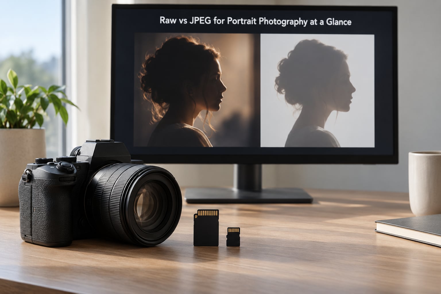 Raw vs JPEG for Portrait Photography at a Glance