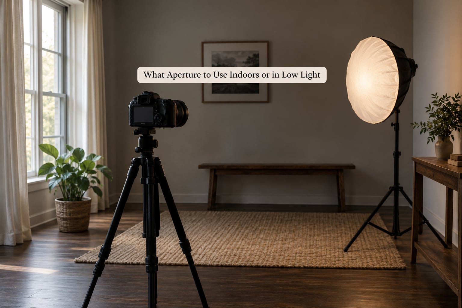 What Aperture to Use Indoors or in Low Light