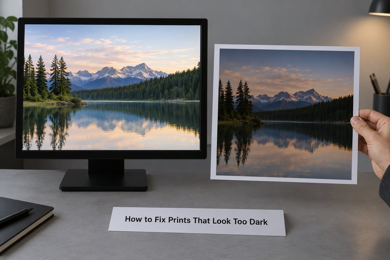 How to Fix Prints That Look Too Dark