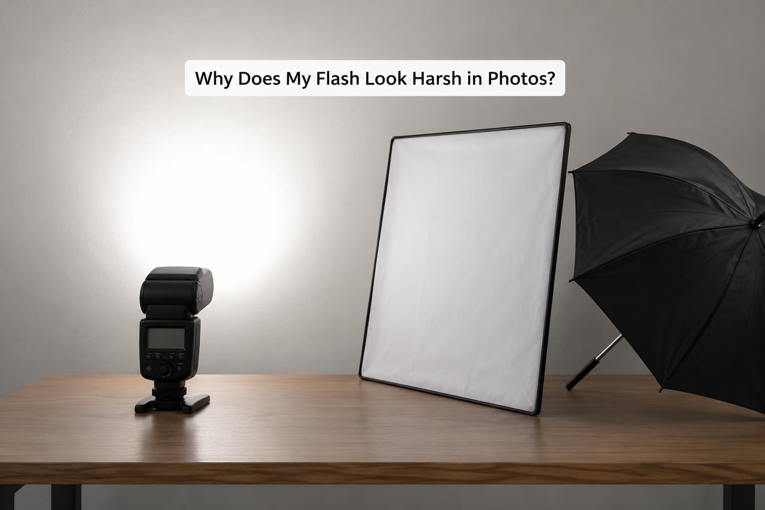 Why Does My Flash Look Harsh in Photos?